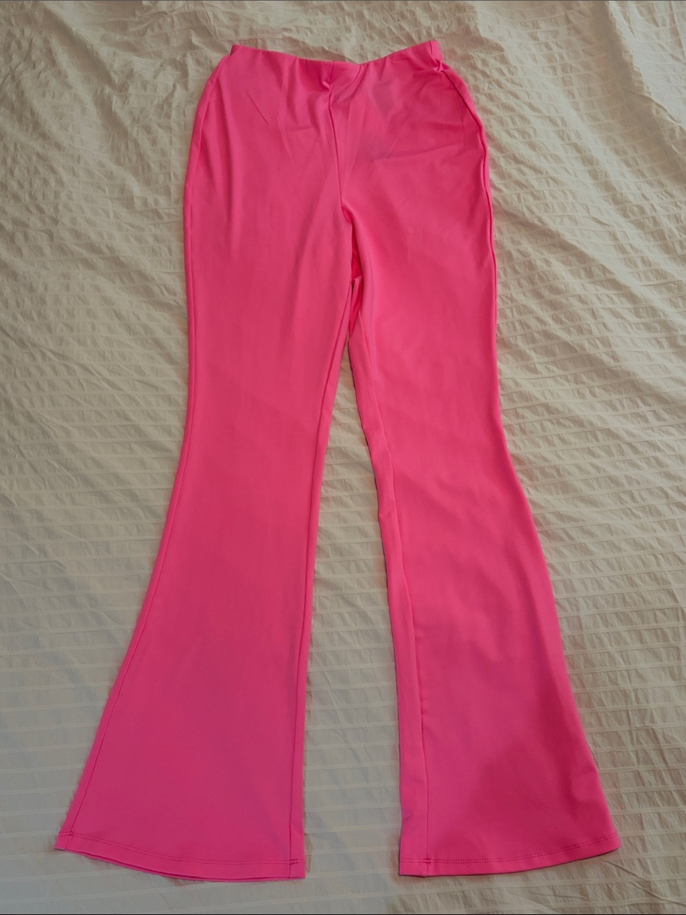 H&M Neon Pink Flared Hot Pants